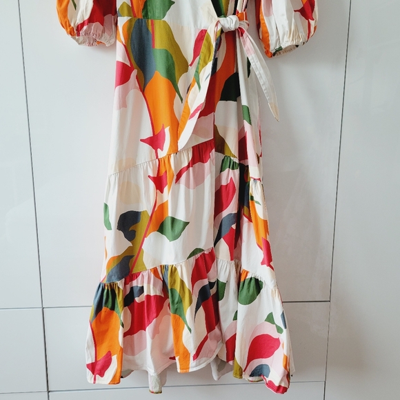 Hutch Multicolor Abstract Midi Dress - Picture 5 of 15